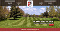 Desktop Screenshot of monroecountryclub.com